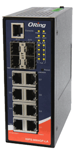 ギガビットイーサネットスイッチ：IGPS-9084GP-LA