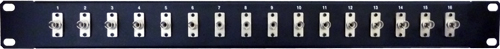 光パッチパネル　16ポート 1連　ST/ST